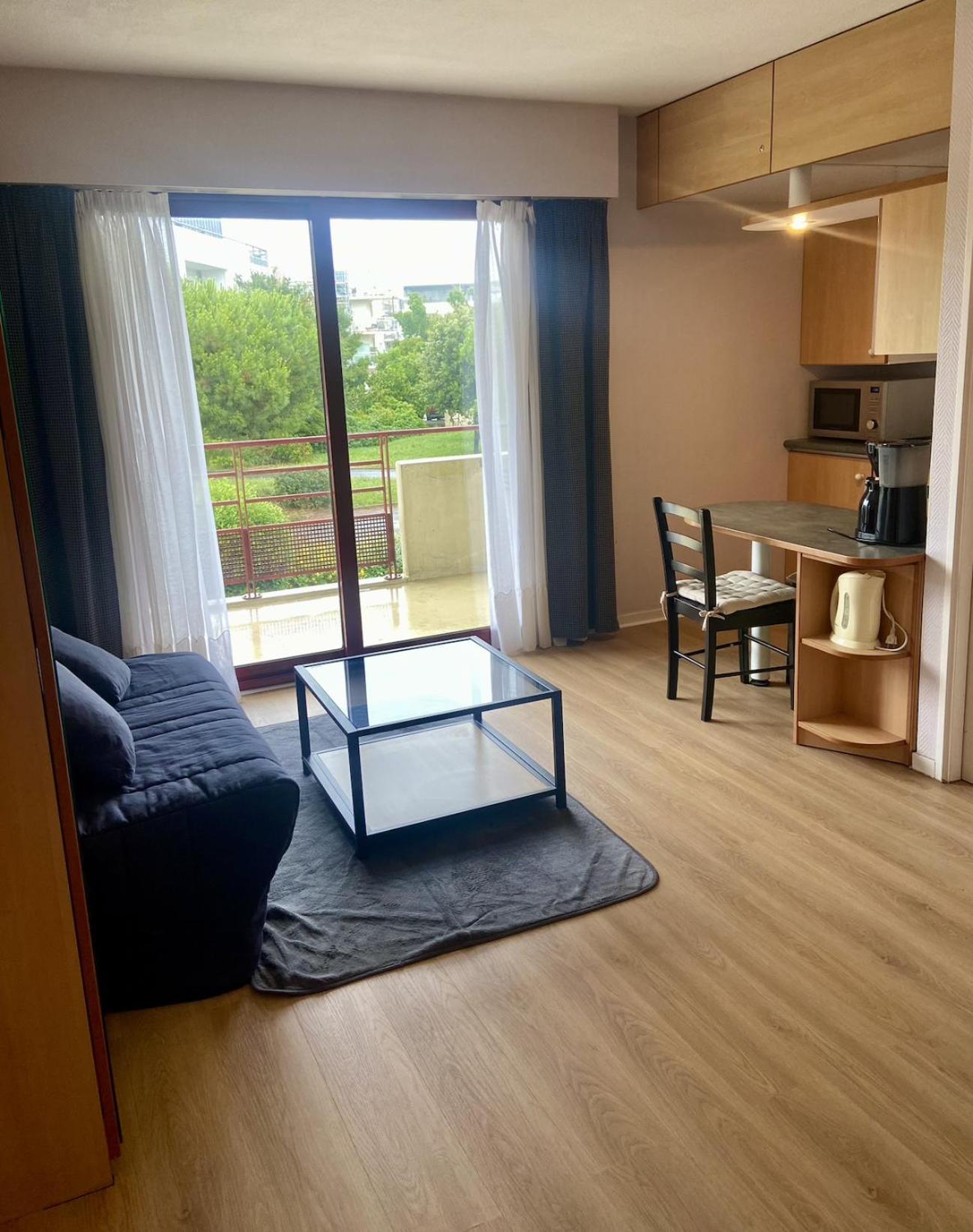 La Rochelle Minimes - Studio Meuble Avec Piscine Экстерьер фото
